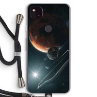 Mars Renaissance: Pixel 4a 5G Transparant Hoesje met koord Mars Renaissance: Pixel 4a 5G Transparant Hoesje met koord