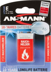 Ansmann 9V Lithium niet-oplaadbare batterij