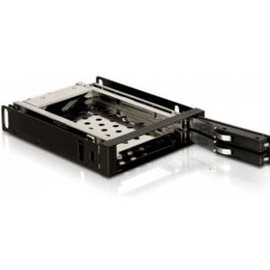 Delock 47189 3,5 mobiel rack voor 2 x 2,5 SATA HDD/SSD