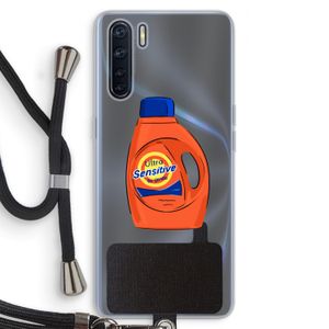Ultra Sensitive: Oppo A91 Transparant Hoesje met koord