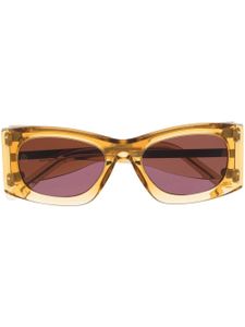 Retrosuperfuture x Ottomila lunettes de soleil carrées 4 Cerniere - Marron