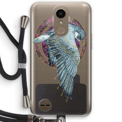 Golden Falcon: LG K10 (2017) Transparant Hoesje met koord