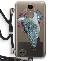 Golden Falcon: LG K10 (2017) Transparant Hoesje met koord