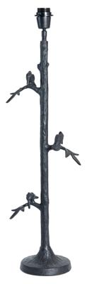 Light & Living Tafellamp 'Branch' 66cm, kleur Mat Zwart (excl. kap)