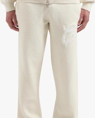 Croyez Homme Fluffy Essence Knit Sweatpants Cr2-fw25-09 Trainingsbroeken 2102 Cream