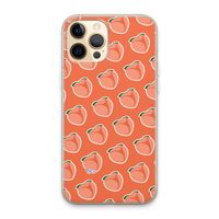 Just peachy: iPhone 13 Pro Max Transparant Hoesje