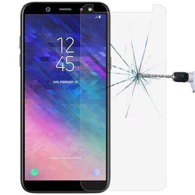 0 26 mm 9H 2.5D getemperd glas Film voor Galaxy A6 (2018)