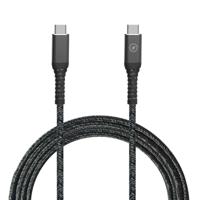 Kabel USB-C naar USB-C Muvit for Change Zwart 1,2 m