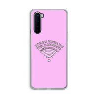 Home Is Where The Wifi Is: OnePlus Nord Transparant Hoesje