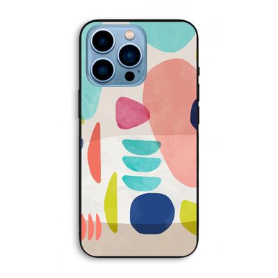 Bold Rounded Shapes: iPhone 13 Pro Max Biologisch afbreekbaar hoesje