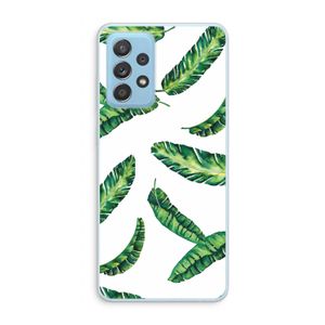 Lange bladeren: Samsung Galaxy A73 Transparant Hoesje