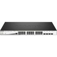D-Link DGS-1210-28MP netwerk-switch Managed L2 Gigabit Ethernet (10/100/1000) Power over Ethernet (PoE) 1U Zwart, Grijs - thumbnail