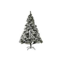 Kerstboom Home ESPRIT Groen PVC Metaal Besneeuwd 155 x 155 x 240 cm