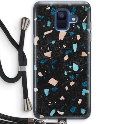 Terrazzo N°11: Samsung Galaxy A6 (2018) Transparant Hoesje met koord