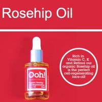 Ooh! Rosehip face oil vegan (30 ml)