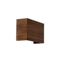 QAZQA Landelijke wandlamp walnoot hout - Otan - thumbnail