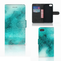 Hoesje Huawei Y5 2018 Painting Blue - thumbnail