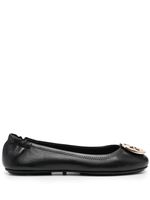 Tory Burch ballerines Minnie - Noir