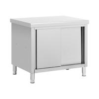 RVS werkkast met schuifdeuren - ECO - 100 x 70 cm - 500 kg - Royal Catering RVS werkkast met schuifdeuren - ECO - 100 x 70 cm - 500 kg - Royal Catering