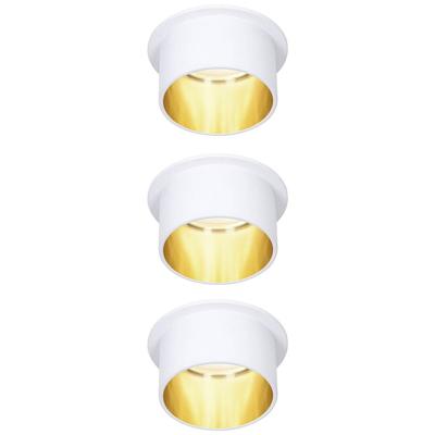Paulmann 93381 Gil LED-inbouwlamp LED LED vast ingebouwd 19.5 W Wit (mat), Goud