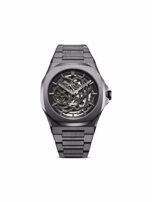D1 Milano montre Skeleton Bracelet 41.5mm - Gris