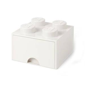 LEGO® Brick 4 Opbergbox Met Lade - Wit