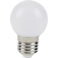 LightMe LM85249 LED-lamp Energielabel G (A - G) E27 Kogel 0.8 W = 9 W Warmwit (Ø x l) 45 mm x 68 mm 1 stuk(s)
