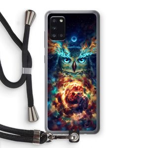 Aurowla: Samsung Galaxy A31 Transparant Hoesje met koord