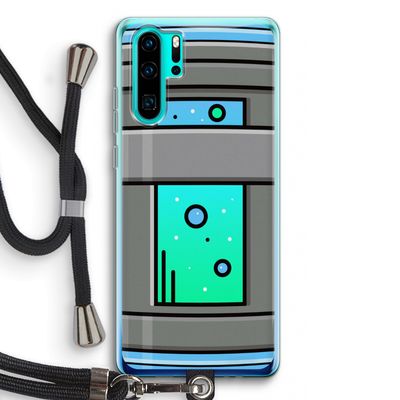 Chug Bottle: Huawei P30 Pro Transparant Hoesje met koord