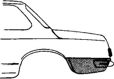 Oversizedeel 2 66/77 Achterschermplaat 060234