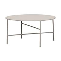 Lisomme Mila metalen tuin salontafel grijs - Ø 70 cm - thumbnail