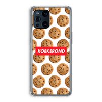 Koekerond: Oppo Find X3 Pro Transparant Hoesje