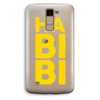 Habibi Blue: LG K10 (2016) Transparant Hoesje
