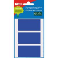 Apli gekleurde etiketten in etui blauw (2072)