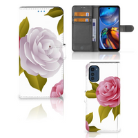 Motorola Moto E32 | Moto E32s Hoesje Roses - thumbnail