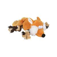 Knuffel voor honden Trixie Polyester Pluche Fox 34 cm Bruin