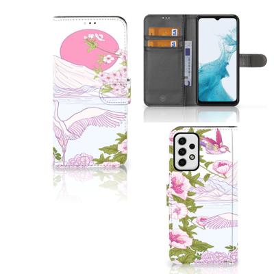 Samsung Galaxy A23 | Telefoonhoesje | Met pasjeshouder | Bird Standing