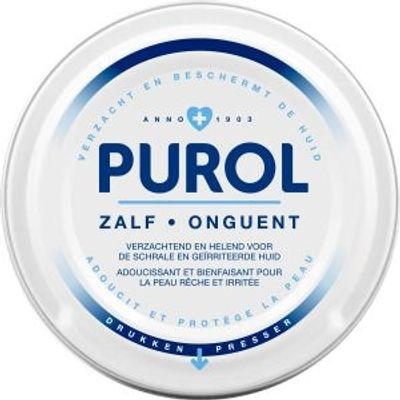 Gele zalf blikje