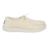 Hey Dude Wendy Crochet lace white gold Wit maat 37