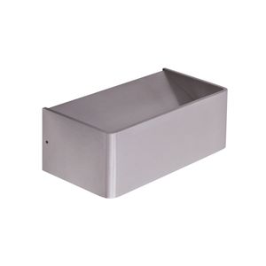 BW0006 LED-wandlamp up- en downlight 8W 2700K Dimbaar Aluminium