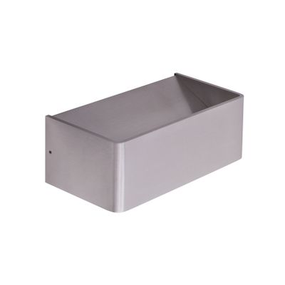 BW0006 LED-wandlamp up- en downlight 8W 2700K Dimbaar Aluminium