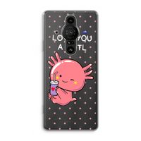 Love You A Lotl: Sony Xperia Pro-I Transparant Hoesje Love You A Lotl: Sony Xperia Pro-I Transparant Hoesje