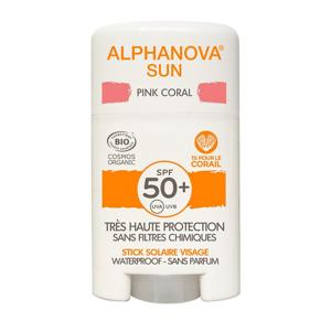 Alphanova Sun Sun stick face pink SPF50+