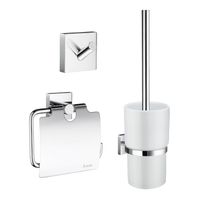 Complete Toiletborstelset Smedbo Smart Pack House Messing Chroom