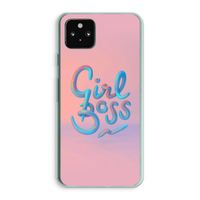 Girl boss: Google Pixel 5a 5G Transparant Hoesje