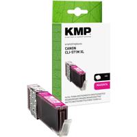 KMP Inktcartridge vervangt Canon CLI-571M XL Compatibel Magenta C107MX 1569,0006