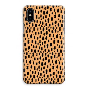 Panter: iPhone XS Max Volledig Geprint Hoesje