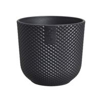 Jazz rond mini 7 cm living black bloempot elho - Elho