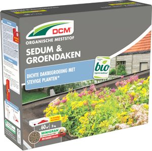 Meststof Sedum & Groendaken 3 kg - Dcm