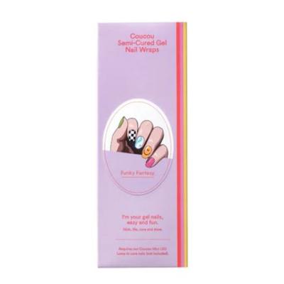 The CouCou Club Coucou Gel Nail Wraps Funky Fantasy 1Stuks